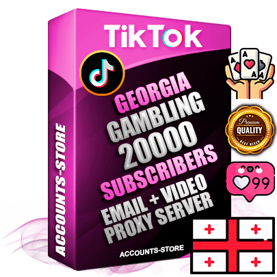 Professional Georgian PREMIUM TikTok accounts of manual registration and farming for the GAMBLING niche with high trust history profile photos and videos — fully themed and optimized for GAMBLING advertising and promotion — 20000 niche-related live active subscribers 2018–2022 registration years Verified Email (included) + Cookie JSON for secure import and login to the account + User Agent + high-quality content filling (profile photo banner and videos). Fully ready for targeted campaigns and ad launches from any country. Perfectly holds ads without bans. Ideal for any earning schemes affiliate promotions and marketing projects. Quality unlimited IPv4 proxy server included. Professional Georgian PREMIUM TikTok accounts of manual registration and farming for the GAMBLING niche with high trust history profile photos and videos — fully themed and optimized for GAMBLING advertising and promotion — 20000 niche-related live active subscribers 2018–2022 registration years Verified Email (included) + Cookie JSON for secure import and login to the account + User Agent + high-quality content filling (profile photo banner and videos). Fully ready for targeted campaigns and ad launches from any country. Perfectly holds ads without bans. Ideal for any earning schemes affiliate promotions and marketing projects. Quality unlimited IPv4 proxy server included.
