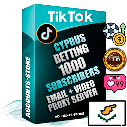 Professional Cyprus PREMIUM TikTok accounts of manual registration and farming for the SPORTS BETTING niche with high trust history profile photos and videos — fully themed and optimized for SPORTS BETTING advertising and promotion — 1000 niche-related live active subscribers 2018–2022 registration years Verified Email (included) + Cookie JSON for secure import and login to the account + User Agent + high-quality content filling (profile photo banner and videos). Fully ready for targeted campaigns and ad launches from any country. Perfectly holds ads without bans. Ideal for any earning schemes affiliate promotions and marketing projects. Quality unlimited IPv4 proxy server included. Professional Cyprus PREMIUM TikTok accounts of manual registration and farming for the SPORTS BETTING niche with high trust history profile photos and videos — fully themed and optimized for SPORTS BETTING advertising and promotion — 1000 niche-related live active subscribers 2018–2022 registration years Verified Email (included) + Cookie JSON for secure import and login to the account + User Agent + high-quality content filling (profile photo banner and videos). Fully ready for targeted campaigns and ad launches from any country. Perfectly holds ads without bans. Ideal for any earning schemes affiliate promotions and marketing projects. Quality unlimited IPv4 proxy server included.