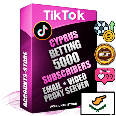 Professional Cyprus PREMIUM TikTok accounts of manual registration and farming for the SPORTS BETTING niche with high trust history profile photos and videos — fully themed and optimized for SPORTS BETTING advertising and promotion — 5000 niche-related live active subscribers 2018–2022 registration years Verified Email (included) + Cookie JSON for secure import and login to the account + User Agent + high-quality content filling (profile photo banner and videos). Fully ready for targeted campaigns and ad launches from any country. Perfectly holds ads without bans. Ideal for any earning schemes affiliate promotions and marketing projects. Quality unlimited IPv4 proxy server included. Professional Cyprus PREMIUM TikTok accounts of manual registration and farming for the SPORTS BETTING niche with high trust history profile photos and videos — fully themed and optimized for SPORTS BETTING advertising and promotion — 5000 niche-related live active subscribers 2018–2022 registration years Verified Email (included) + Cookie JSON for secure import and login to the account + User Agent + high-quality content filling (profile photo banner and videos). Fully ready for targeted campaigns and ad launches from any country. Perfectly holds ads without bans. Ideal for any earning schemes affiliate promotions and marketing projects. Quality unlimited IPv4 proxy server included.