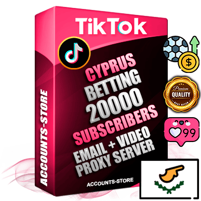 Professional Cyprus PREMIUM TikTok accounts of manual registration and farming for the SPORTS BETTING niche with high trust history profile photos and videos — fully themed and optimized for SPORTS BETTING advertising and promotion — 20000 niche-related live active subscribers 2018–2022 registration years Verified Email (included) + Cookie JSON for secure import and login to the account + User Agent + high-quality content filling (profile photo banner and videos). Fully ready for targeted campaigns and ad launches from any country. Perfectly holds ads without bans. Ideal for any earning schemes affiliate promotions and marketing projects. Quality unlimited IPv4 proxy server included.