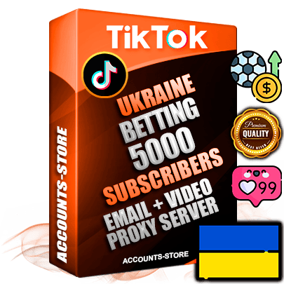 Professional Ukrainian PREMIUM TikTok accounts of manual registration and farming for the SPORTS BETTING niche with high trust history profile photos and videos — fully themed and optimized for SPORTS BETTING advertising and promotion — 5000 niche-related live active subscribers 2018–2022 registration years Verified Email (included) + Cookie JSON for secure import and login to the account + User Agent + high-quality content filling (profile photo banner and videos). Fully ready for targeted campaigns and ad launches from any country. Perfectly holds ads without bans. Ideal for any earning schemes affiliate promotions and marketing projects. Quality unlimited IPv4 proxy server included.