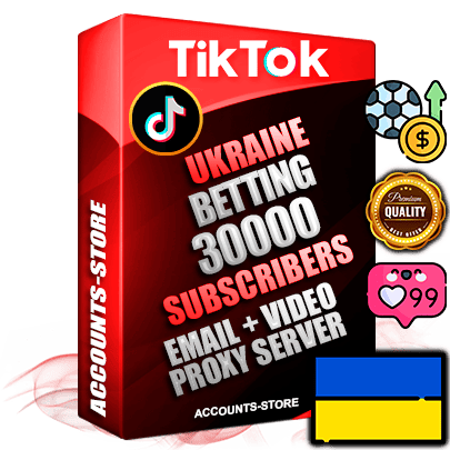 Professional Ukrainian PREMIUM TikTok accounts of manual registration and farming for the SPORTS BETTING niche with high trust history profile photos and videos — fully themed and optimized for SPORTS BETTING advertising and promotion — 30000 niche-related live active subscribers 2018–2022 registration years Verified Email (included) + Cookie JSON for secure import and login to the account + User Agent + high-quality content filling (profile photo banner and videos). Fully ready for targeted campaigns and ad launches from any country. Perfectly holds ads without bans. Ideal for any earning schemes affiliate promotions and marketing projects. Quality unlimited IPv4 proxy server included. Professional Ukrainian PREMIUM TikTok accounts of manual registration and farming for the SPORTS BETTING niche with high trust history profile photos and videos — fully themed and optimized for SPORTS BETTING advertising and promotion — 30000 niche-related live active subscribers 2018–2022 registration years Verified Email (included) + Cookie JSON for secure import and login to the account + User Agent + high-quality content filling (profile photo banner and videos). Fully ready for targeted campaigns and ad launches from any country. Perfectly holds ads without bans. Ideal for any earning schemes affiliate promotions and marketing projects. Quality unlimited IPv4 proxy server included.