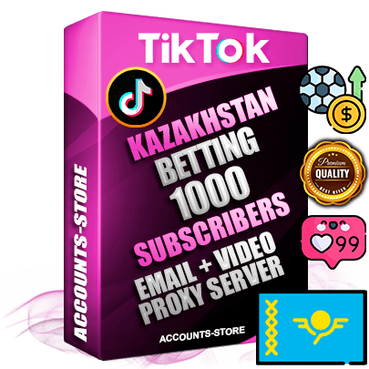 Professional Kazakh PREMIUM TikTok accounts of manual registration and farming for the SPORTS BETTING niche with high trust history profile photos and videos — fully themed and optimized for SPORTS BETTING advertising and promotion — 1000 niche-related live active subscribers 2018–2022 registration years Verified Email (included) + Cookie JSON for secure import and login to the account + User Agent + high-quality content filling (profile photo banner and videos). Fully ready for targeted campaigns and ad launches from any country. Perfectly holds ads without bans. Ideal for any earning schemes affiliate promotions and marketing projects. Quality unlimited IPv4 proxy server included.