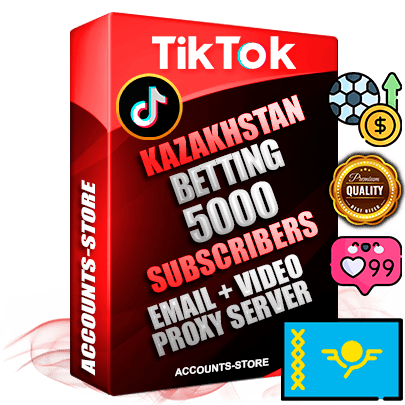 Professional Kazakh PREMIUM TikTok accounts of manual registration and farming for the SPORTS BETTING niche with high trust history profile photos and videos — fully themed and optimized for SPORTS BETTING advertising and promotion — 5000 niche-related live active subscribers 2018–2022 registration years Verified Email (included) + Cookie JSON for secure import and login to the account + User Agent + high-quality content filling (profile photo banner and videos). Fully ready for targeted campaigns and ad launches from any country. Perfectly holds ads without bans. Ideal for any earning schemes affiliate promotions and marketing projects. Quality unlimited IPv4 proxy server included.