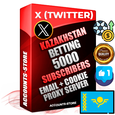 Professional Kazakh PREMIUM X (Twitter) accounts of manual registration and farming for the SPORTS BETTING niche with high trust history photos and tweets — fully themed and optimized for SPORTS BETTING advertising and promotion — 5000 niche-related live active followers 2009–2014 registration year Verified Email (Included) + Cookie JSON for secure import and login to the account + User Agent + High-quality filling (Photo Header Posts). Fully ready for targeted campaigns and ad launches from any country. Perfectly hold ads without bans. Ideal for any earning schemes affiliate promotions and marketing projects. Quality unlimited IPv4 proxy server included. Professional Kazakh PREMIUM X (Twitter) accounts of manual registration and farming for the SPORTS BETTING niche with high trust history photos and tweets — fully themed and optimized for SPORTS BETTING advertising and promotion — 5000 niche-related live active followers 2009–2014 registration year Verified Email (Included) + Cookie JSON for secure import and login to the account + User Agent + High-quality filling (Photo Header Posts). Fully ready for targeted campaigns and ad launches from any country. Perfectly hold ads without bans. Ideal for any earning schemes affiliate promotions and marketing projects. Quality unlimited IPv4 proxy server included.
