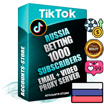 Professional Russian PREMIUM TikTok accounts of manual registration and farming for the SPORTS BETTING niche with high trust history profile photos and videos — fully themed and optimized for SPORTS BETTING advertising and promotion — 1000 niche-related live active subscribers 2018–2022 registration years Verified Email (included) + Cookie JSON for secure import and login to the account + User Agent + high-quality content filling (profile photo banner and videos). Fully ready for targeted campaigns and ad launches from any country. Perfectly holds ads without bans. Ideal for any earning schemes affiliate promotions and marketing projects. Quality unlimited IPv4 proxy server included. Professional Russian PREMIUM TikTok accounts of manual registration and farming for the SPORTS BETTING niche with high trust history profile photos and videos — fully themed and optimized for SPORTS BETTING advertising and promotion — 1000 niche-related live active subscribers 2018–2022 registration years Verified Email (included) + Cookie JSON for secure import and login to the account + User Agent + high-quality content filling (profile photo banner and videos). Fully ready for targeted campaigns and ad launches from any country. Perfectly holds ads without bans. Ideal for any earning schemes affiliate promotions and marketing projects. Quality unlimited IPv4 proxy server included.