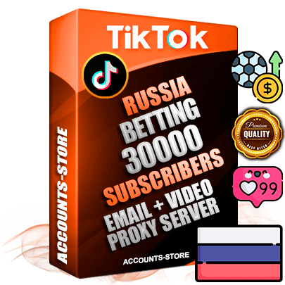 Professional Russian PREMIUM TikTok accounts of manual registration and farming for the SPORTS BETTING niche with high trust history profile photos and videos — fully themed and optimized for SPORTS BETTING advertising and promotion — 30000 niche-related live active subscribers 2018–2022 registration years Verified Email (included) + Cookie JSON for secure import and login to the account + User Agent + high-quality content filling (profile photo banner and videos). Fully ready for targeted campaigns and ad launches from any country. Perfectly holds ads without bans. Ideal for any earning schemes affiliate promotions and marketing projects. Quality unlimited IPv4 proxy server included.