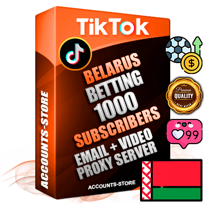 Professional Belarusian PREMIUM TikTok accounts of manual registration and farming for the SPORTS BETTING niche with high trust history profile photos and videos — fully themed and optimized for SPORTS BETTING advertising and promotion — 1000 niche-related live active subscribers 2018–2022 registration years Verified Email (included) + Cookie JSON for secure import and login to the account + User Agent + high-quality content filling (profile photo banner and videos). Fully ready for targeted campaigns and ad launches from any country. Perfectly holds ads without bans. Ideal for any earning schemes affiliate promotions and marketing projects. Quality unlimited IPv4 proxy server included. Professional Belarusian PREMIUM TikTok accounts of manual registration and farming for the SPORTS BETTING niche with high trust history profile photos and videos — fully themed and optimized for SPORTS BETTING advertising and promotion — 1000 niche-related live active subscribers 2018–2022 registration years Verified Email (included) + Cookie JSON for secure import and login to the account + User Agent + high-quality content filling (profile photo banner and videos). Fully ready for targeted campaigns and ad launches from any country. Perfectly holds ads without bans. Ideal for any earning schemes affiliate promotions and marketing projects. Quality unlimited IPv4 proxy server included.