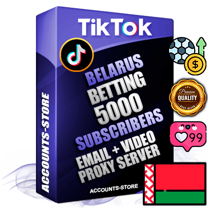 Professional Belarusian PREMIUM TikTok accounts of manual registration and farming for the SPORTS BETTING niche with high trust history profile photos and videos — fully themed and optimized for SPORTS BETTING advertising and promotion — 5000 niche-related live active subscribers 2018–2022 registration years Verified Email (included) + Cookie JSON for secure import and login to the account + User Agent + high-quality content filling (profile photo banner and videos). Fully ready for targeted campaigns and ad launches from any country. Perfectly holds ads without bans. Ideal for any earning schemes affiliate promotions and marketing projects. Quality unlimited IPv4 proxy server included. Professional Belarusian PREMIUM TikTok accounts of manual registration and farming for the SPORTS BETTING niche with high trust history profile photos and videos — fully themed and optimized for SPORTS BETTING advertising and promotion — 5000 niche-related live active subscribers 2018–2022 registration years Verified Email (included) + Cookie JSON for secure import and login to the account + User Agent + high-quality content filling (profile photo banner and videos). Fully ready for targeted campaigns and ad launches from any country. Perfectly holds ads without bans. Ideal for any earning schemes affiliate promotions and marketing projects. Quality unlimited IPv4 proxy server included.