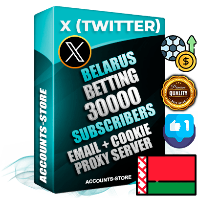 Professional Belarusian PREMIUM X (Twitter) accounts of manual registration and farming for the SPORTS BETTING niche with high trust history photos and tweets — fully themed and optimized for SPORTS BETTING advertising and promotion — 30000 niche-related live active followers 2009–2014 registration year Verified Email (Included) + Cookie JSON for secure import and login to the account + User Agent + High-quality filling (Photo Header Posts). Fully ready for targeted campaigns and ad launches from any country. Perfectly hold ads without bans. Ideal for any earning schemes affiliate promotions and marketing projects. Quality unlimited IPv4 proxy server included. Professional Belarusian PREMIUM X (Twitter) accounts of manual registration and farming for the SPORTS BETTING niche with high trust history photos and tweets — fully themed and optimized for SPORTS BETTING advertising and promotion — 30000 niche-related live active followers 2009–2014 registration year Verified Email (Included) + Cookie JSON for secure import and login to the account + User Agent + High-quality filling (Photo Header Posts). Fully ready for targeted campaigns and ad launches from any country. Perfectly hold ads without bans. Ideal for any earning schemes affiliate promotions and marketing projects. Quality unlimited IPv4 proxy server included.