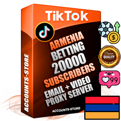 Professional Armenian PREMIUM TikTok accounts of manual registration and farming for the SPORTS BETTING niche with high trust history profile photos and videos — fully themed and optimized for SPORTS BETTING advertising and promotion — 20000 niche-related live active subscribers 2018–2022 registration years Verified Email (included) + Cookie JSON for secure import and login to the account + User Agent + high-quality content filling (profile photo banner and videos). Fully ready for targeted campaigns and ad launches from any country. Perfectly holds ads without bans. Ideal for any earning schemes affiliate promotions and marketing projects. Quality unlimited IPv4 proxy server included. Professional Armenian PREMIUM TikTok accounts of manual registration and farming for the SPORTS BETTING niche with high trust history profile photos and videos — fully themed and optimized for SPORTS BETTING advertising and promotion — 20000 niche-related live active subscribers 2018–2022 registration years Verified Email (included) + Cookie JSON for secure import and login to the account + User Agent + high-quality content filling (profile photo banner and videos). Fully ready for targeted campaigns and ad launches from any country. Perfectly holds ads without bans. Ideal for any earning schemes affiliate promotions and marketing projects. Quality unlimited IPv4 proxy server included.