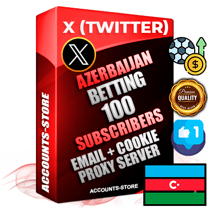 Professional Azerbaijani PREMIUM X (Twitter) accounts of manual registration and farming for the SPORTS BETTING niche with high trust history photos and tweets — fully themed and optimized for SPORTS BETTING advertising and promotion — 100 niche-related live active followers 2009–2014 registration year Verified Email (Included) + Cookie JSON for secure import and login to the account + User Agent + High-quality filling (Photo Header Posts). Fully ready for targeted campaigns and ad launches from any country. Perfectly hold ads without bans. Ideal for any earning schemes affiliate promotions and marketing projects. Quality unlimited IPv4 proxy server included.