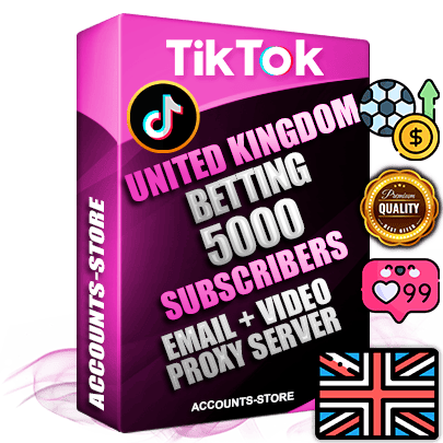 Professional English PREMIUM TikTok accounts of manual registration and farming for the SPORTS BETTING niche with high trust history profile photos and videos — fully themed and optimized for SPORTS BETTING advertising and promotion — 5000 niche-related live active subscribers 2018–2022 registration years Verified Email (included) + Cookie JSON for secure import and login to the account + User Agent + high-quality content filling (profile photo banner and videos). Fully ready for targeted campaigns and ad launches from any country. Perfectly holds ads without bans. Ideal for any earning schemes affiliate promotions and marketing projects. Quality unlimited IPv4 proxy server included. Professional English PREMIUM TikTok accounts of manual registration and farming for the SPORTS BETTING niche with high trust history profile photos and videos — fully themed and optimized for SPORTS BETTING advertising and promotion — 5000 niche-related live active subscribers 2018–2022 registration years Verified Email (included) + Cookie JSON for secure import and login to the account + User Agent + high-quality content filling (profile photo banner and videos). Fully ready for targeted campaigns and ad launches from any country. Perfectly holds ads without bans. Ideal for any earning schemes affiliate promotions and marketing projects. Quality unlimited IPv4 proxy server included.